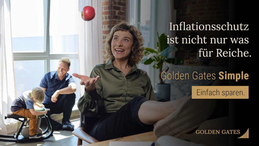 Einfach sparen mit Golden Gates Simple!